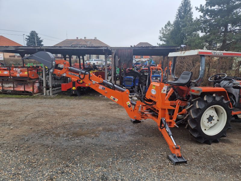 Kubota GL 260 , 4x4 s novým čelním nakladačem KP-002 + podkop model BHM 175