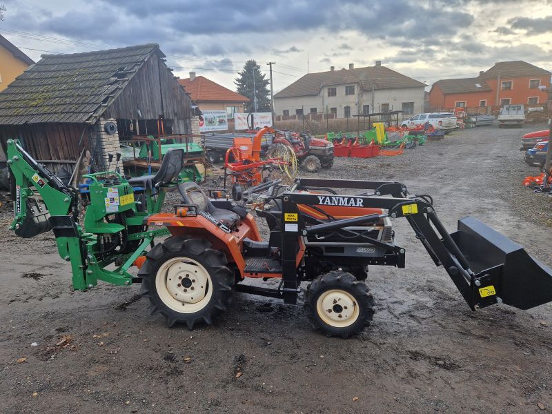 Yanmar F 155 D , 4x4 s novým čelním nakladačem KP-001 ( č.k. 710840) + nový podkop BHM 95