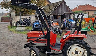 Shibaura D 208 , 4x4 s novým čelním nakladačem KP-002 ( č.k. 26286)